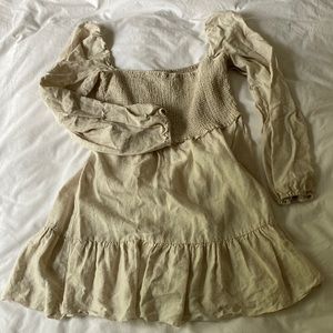 Aritzia - Wilfred new tempest dress in linen